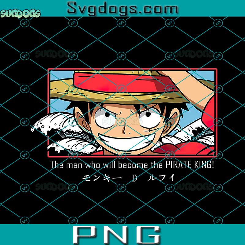 Monkey D Luffy PNG, The Man Who Will Become The Pirate King PNG, Luffy PNG