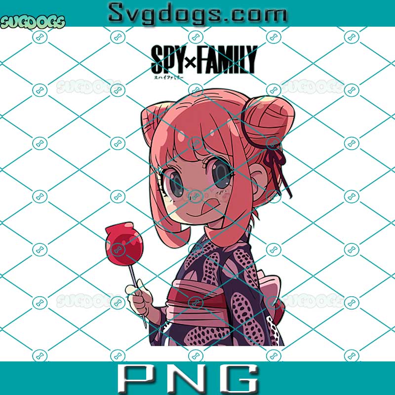 Spy X Family Loves Candy PNG, Anime Anya PNG, Spy Family PNG