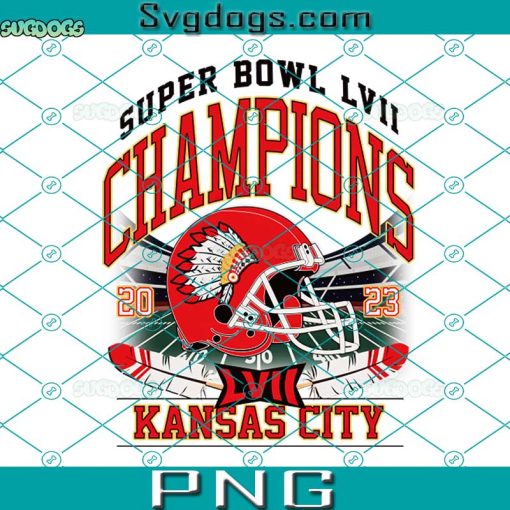 Kansas City Super Bowl LVII Champions 2023 PNG, Kansas City PNG, Super Bowl PNG