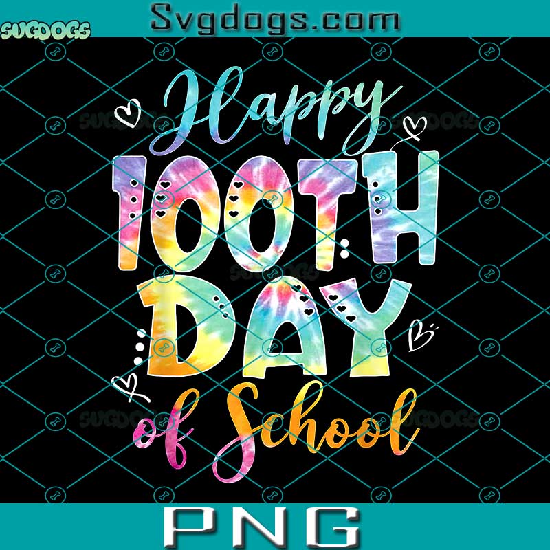 Happy 100th Day of School PNG, Teachers PNG, Shool PNG