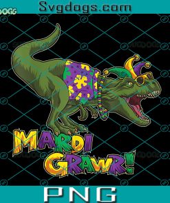 Mardi Grawr PNG, Carnival Dinosaur PNG, T-Rex Mardi Gras PNG