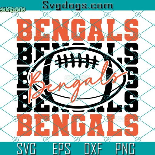 Bengals SVG, Mascot SVG, Cincinnati SVG, Who Dey SVG PNG EPS DXF