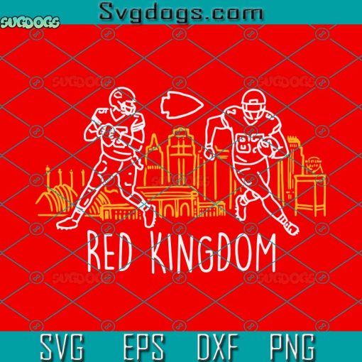 Red Kingdom SVG, Mahomes SVG, KC Chiefs SVG, Kansas City SVG PNG EPS DXF