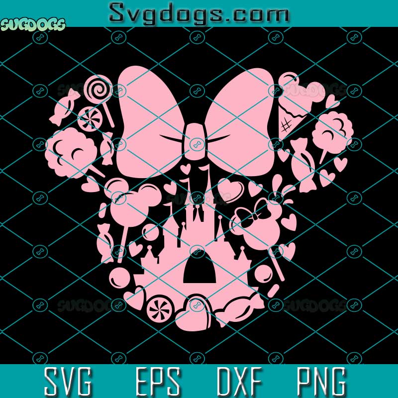 Mouse Valentine's Day SVG, Mouse Head Candy SVG, Valentine's Day Love SVG PNG DXF EPS