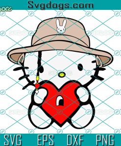 Hello Kitty Benito Is My Valentine SVG, Benito Is My Valentine SVG, Un San Valentin Sin Ti SVG PNG DXF EPS