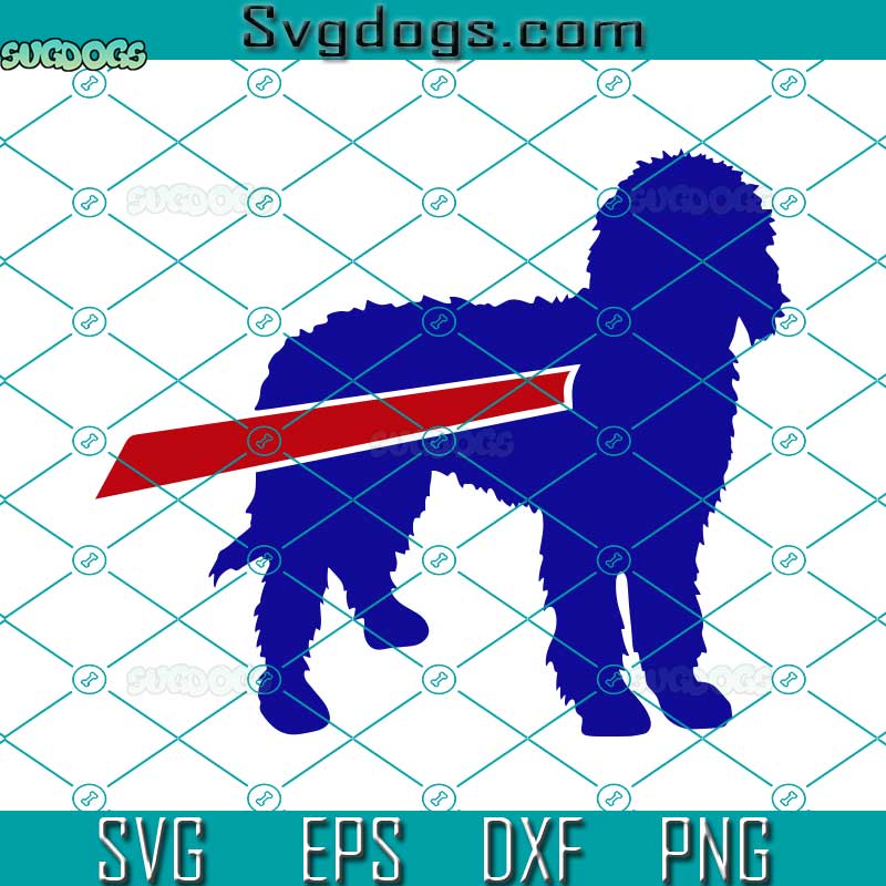 Buffalo Football Doodle SVG, Dogs Of Buffalo SVG, Buffalo Bill SVG PNG DXF EPS