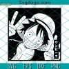 One Piece Luffy SVG, One Piece D Luffy SVG, D Luffy SVG, Anime SVG PNG DXF EPS