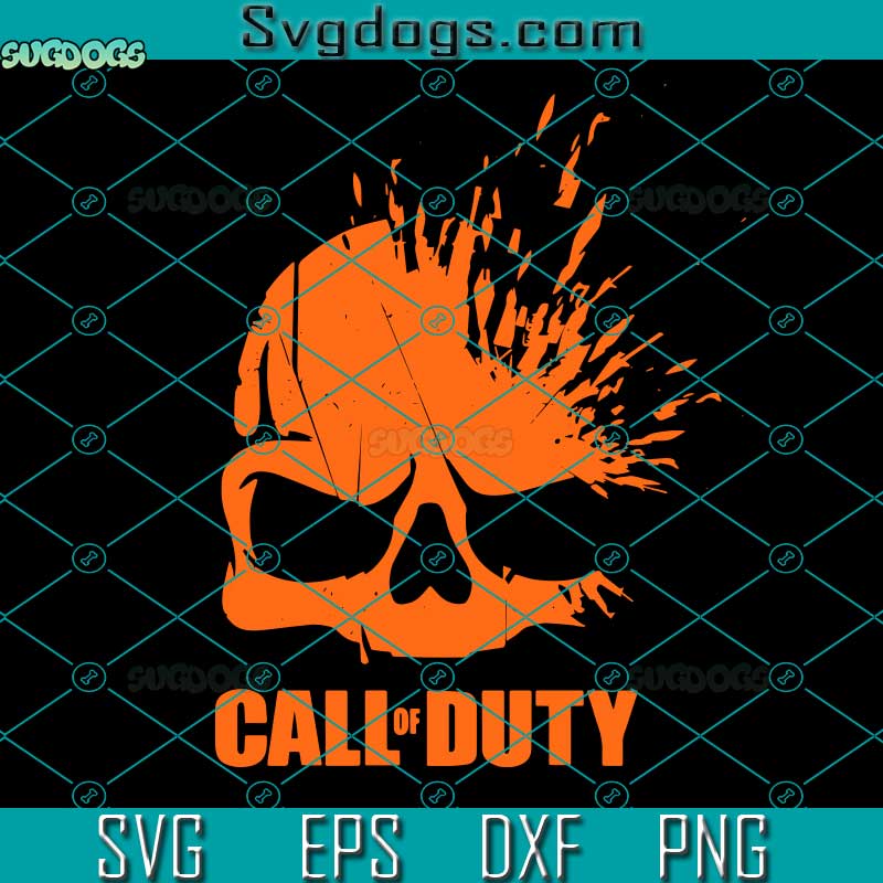 Call Of Duty SVG, Call Of Duty Skull SVG, Call Of Duty Game SVG PNG DXF EPS