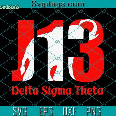 J13 Delta Sigma Theta SVG, Sigma Theta SVG, AEO SVG