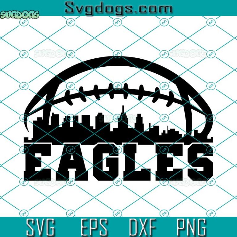 Eagles City Football Svg Eagles Mascot Svg Team Mascot Svg Eagles