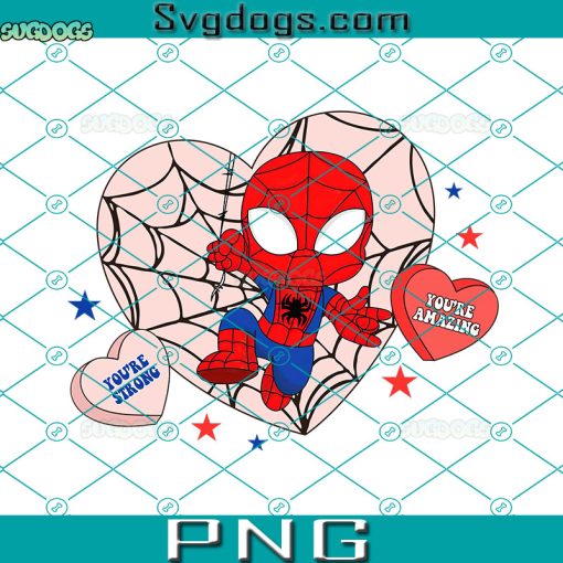 Spider Man Valentine PNG, Spider Man PNG, Valentine PNG