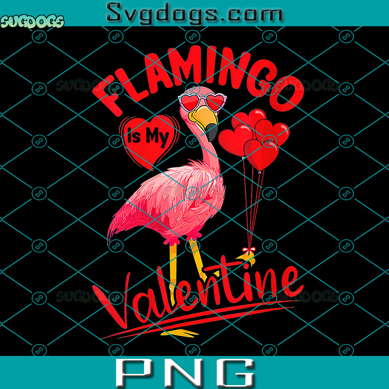 Flamingo Valentine PNG, Flamingo Lover PNG, Valentine's Day PNG