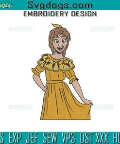 Pepa Madrigal Embroidery Design File, Encanto Embroidery Design File
