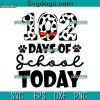 102 Day Of 2nd Grade Dalmatian SVG, Dog School SVG, Teacher SVG PNG EPS DXF