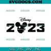 2023 Family Trip SVG, 2023 Disney Family Vacation SVG, Minnie Mickey Castle SVG PNG EPS DXF