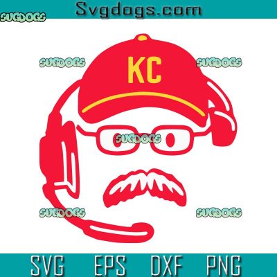 KC Chiefs Coach SVG, Andy Reid Chiefs SVG, Super Bowl Champs SVG PNG ...