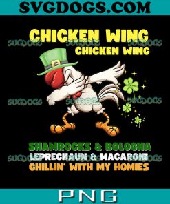 Chicken Wing PNG, Leprechaun And Macaroni PNG, Chicken Wing Song Hot Dog Bologna St Pattys Day PNG