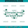 Howdy Go Lucky St Patrick Day SVG, Western St Patricks Day SVG, Cowboy St Patricks Shamrock SVG PNG EPS DXF