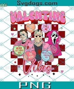 Horror Valentine Day Funny PNG, Valentine Vibes PNG, Be Mine PNG