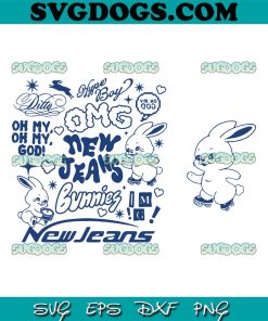 Hype Boy NewJeans Band Tracklist SVG, Hype Boy SVG, NewJeans Band SVG PNG EPS DXF