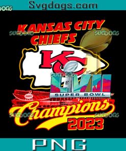 Kansas Chiefs Champions 2023 PNG, Chiefs Champions Super Bowl LVII PNG, Kansas City PNG