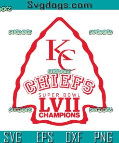 Kansas City Chiefs Superbowl LVII SVG, Kansas City Chiefs Champions SVG, Kansas City Chiefs SVG PNG EPS DXF