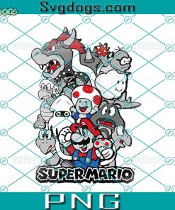 Super Mario PNG, Nintendo Super Mario Kingdom Crew Premium PNG
