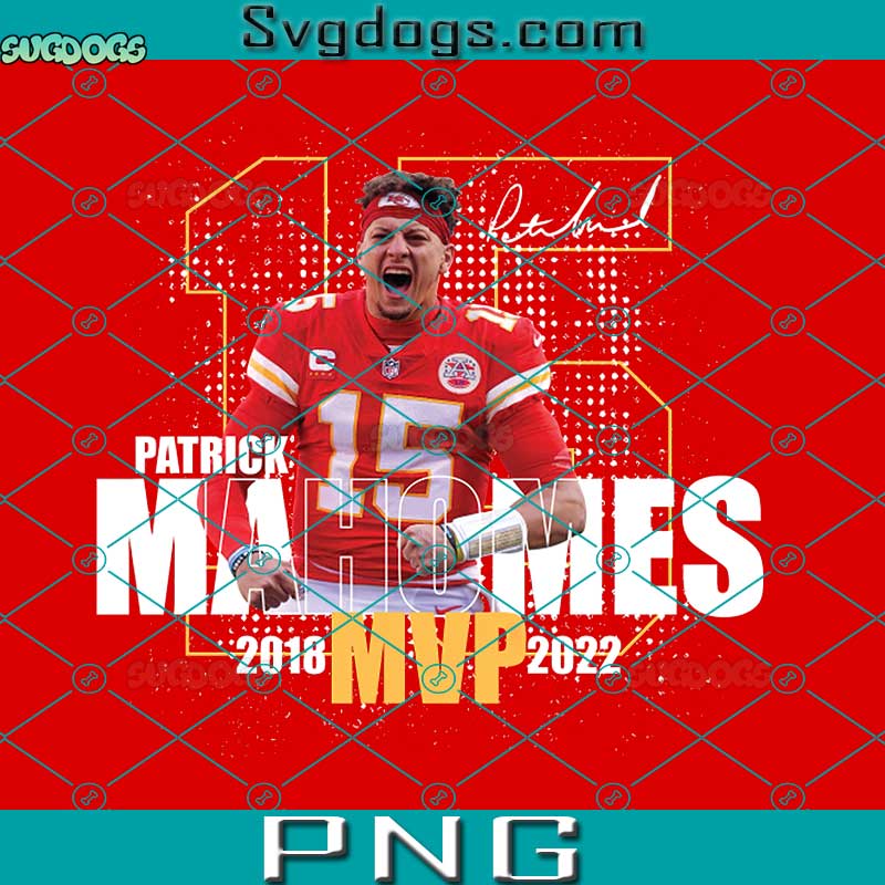 Patrick Mahomes MVP 2022 PNG, Mahomes PNG, Kansas City Chiefs PNG