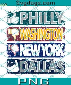 Philadelphia NFL PNG, Philly Washington PNG, New York Dallas PNG, Funny East Rivals PNG
