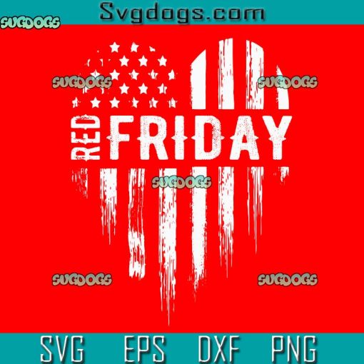 Red Friday SVG, Red Friday American Flag SVG, Remember Everyone Deploved SVG PNG EPS DXF