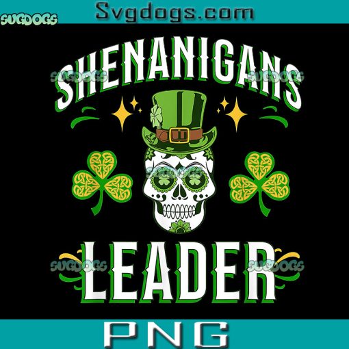 Shenanigan Leader PNG, Skeleton St Patricks Day PNG, St Patricks Day PNG