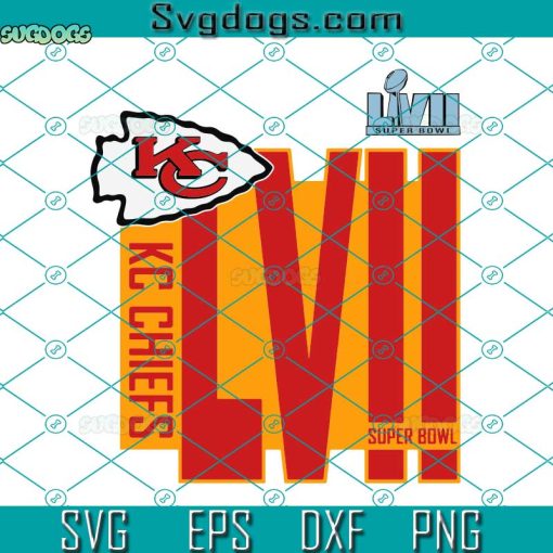 Kc Chiefs  SVG, Kansas City Chiefs SVG, Kc Chiefs Superbowl Lvii SVG PNG EPS DXF