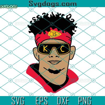 Mahomes SVG, Patrick Mahomes Color Layers SVG, Kansas City SVG PNG EPS ...