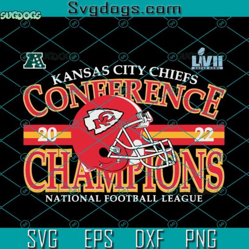 Kansas City Chiefs 2022 Conference Champions SVG, Kansas SVG, Kansas City Chiefs SVG PNG EPS DXF