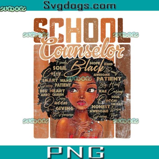 School Counselor PNG, Black History PNG, Afro African American Black History Month PNG