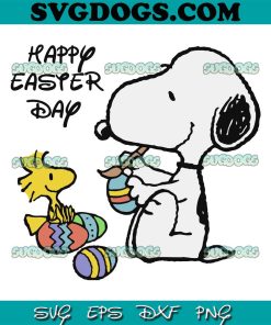 Snoopy Easter Day SVG, Easter Snoopy SVG, Happy Easter SVG PNG EPS DXF