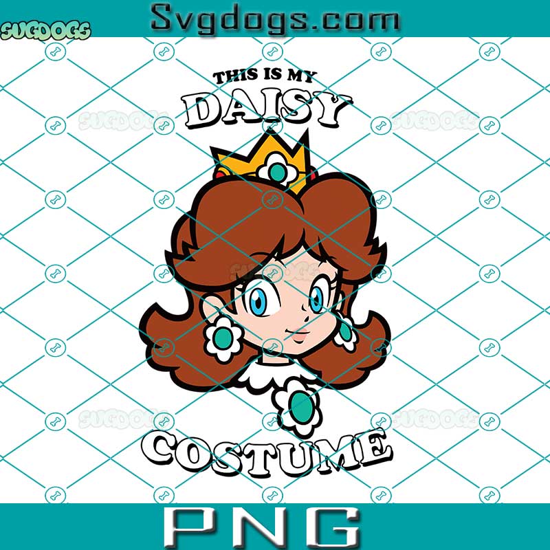 This Is My Daisy Costume PNG, Super Mario PNG, Princess Daisy Super Mario PNG