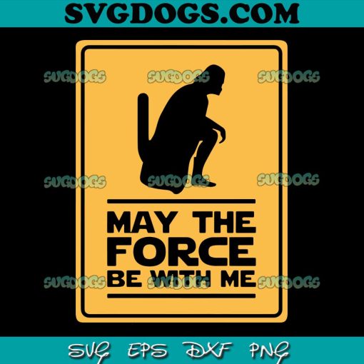 The Dark Toilet SVG, May The Force Be With Me SVG, Dark Vader SVG PNG EPS DXF