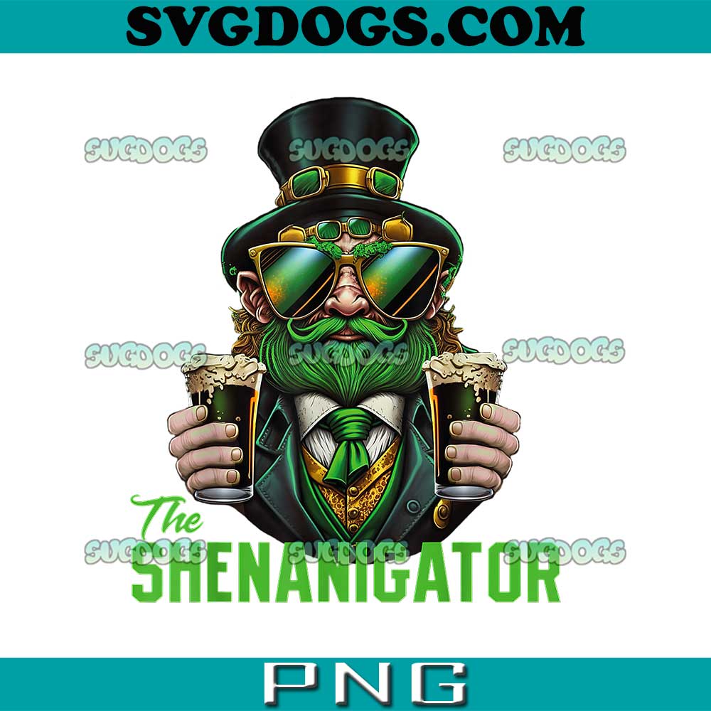 The Shenanigator PNG, Shenanigator Patricks Day PNG, Funny Shenanigans PNG