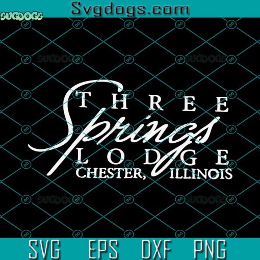 Three Springs Lodge SVG, Trending SVG PNG EPS DXF
