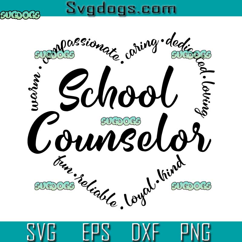 Counselor SVG, School Counselor SVG, Occupations SVG, School Psychologist SVG PNG EPS DXF
