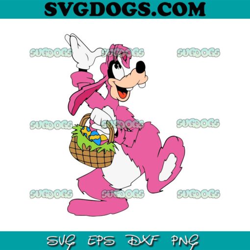 Easter Goofy SVG, Goofy Disney SVG, Happy Easter SVG PNG EPS DXF