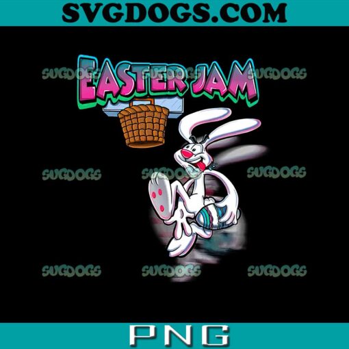 Easter Jam PNG, Easter Bunny PNG, Rabbit PNG