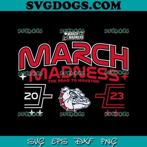 Gonzaga Bulldogs March Madness 2023 SVG, Basketball Navy SVG PNG DXF EPS