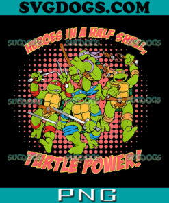 Heroes In A Half Shell Turtle Power PNG, Mademark x Teenage Mutant Ninja Turtles PNG
