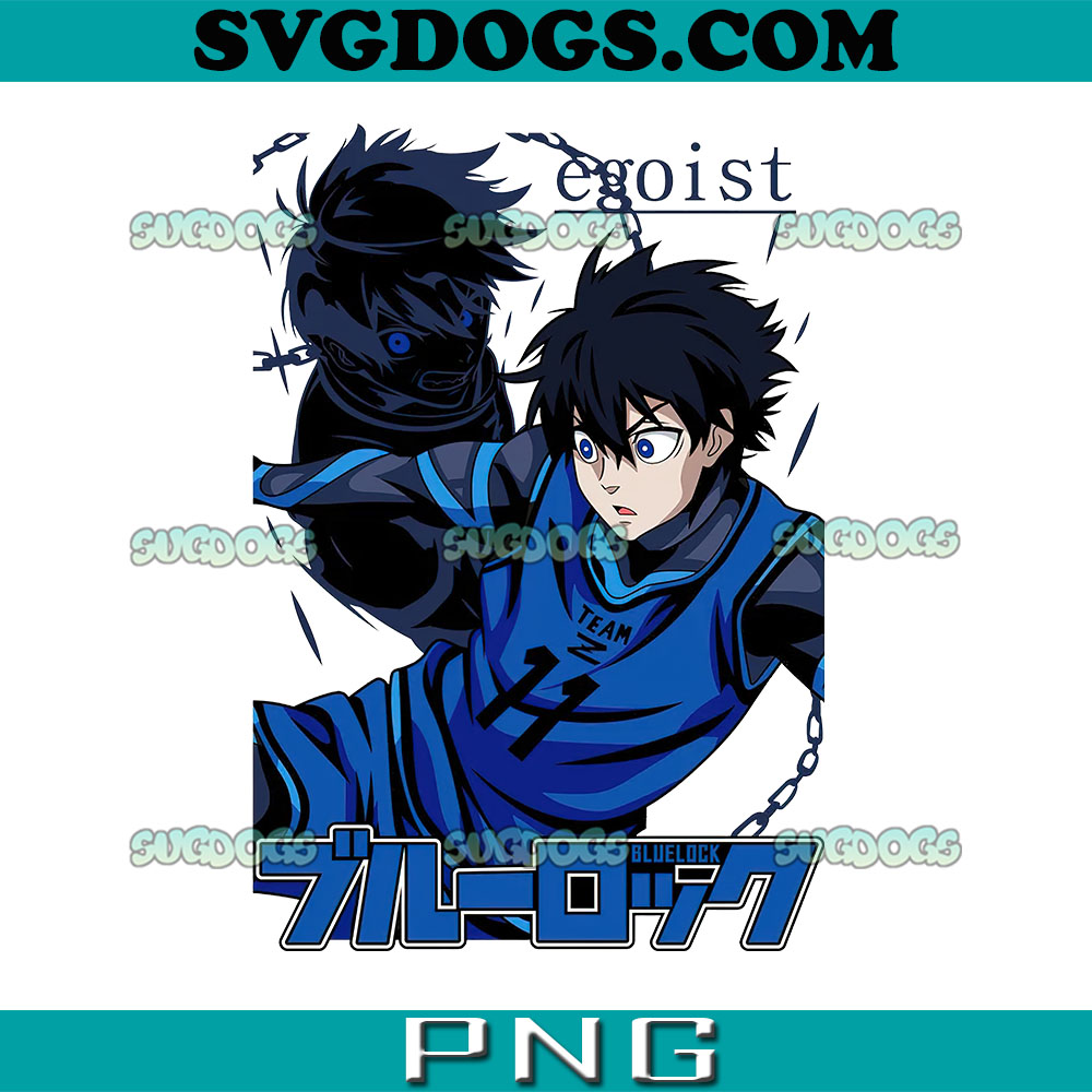 Blue Lock Anime Icons SVG Isagi Yoichi Blue Lock Digital Files 