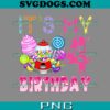 Mommy Of The Birthday Girl PNG, Candyland PNG, Candy Birthday Party PNG