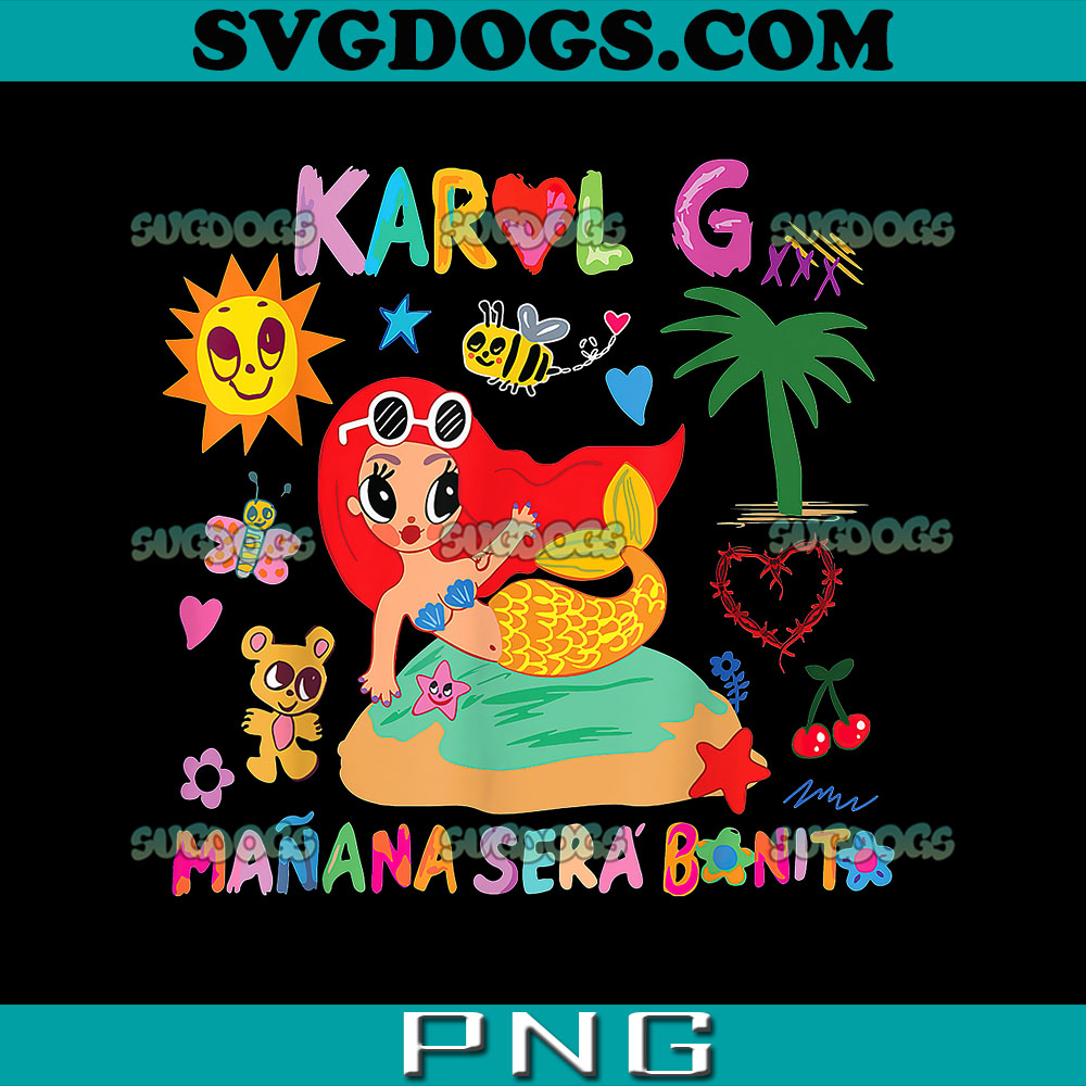 Karol G Summer 2023 PNG, Karol G Sirenita PNG, Karol G La Bichota Heart PNG