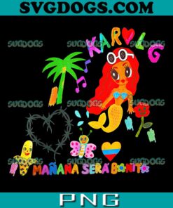 Karol G Manana Sera Bonito PNG, Manana Sera Bonito PNG, Karol G Red Hair Little Mermaid PNG