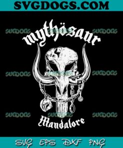 Mythosaur Mandalore SVG, Motörhead SVG PNG EPS DXF